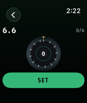CrackSafe on Apple Watch — cracking a lock