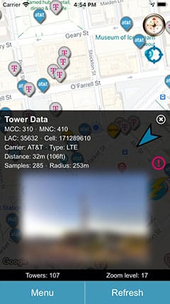 FindTower app screenshot 1