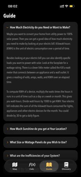 PV Master app screenshot 1
